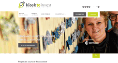Desktop Screenshot of kiosktoinvest.com